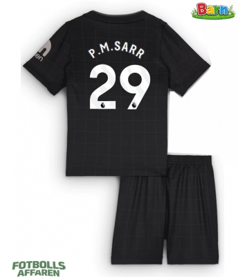 Tottenham Hotspur Pape Matar Sarr #29 Bortaställ Barn 2025-26 Kortärmad (+ Korta byxor)